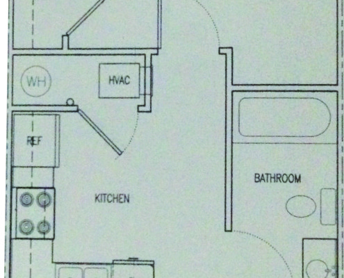 1 Bedroom Floor Plan